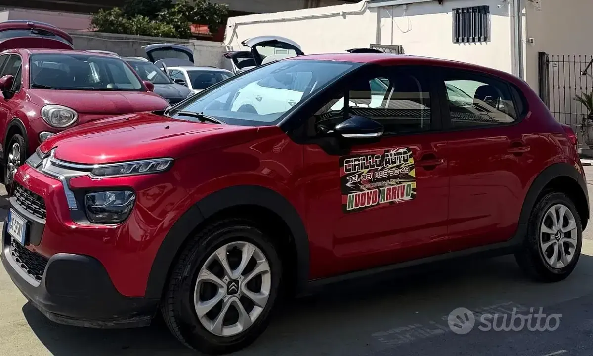 Usata Citroën C3 102 CV (75 kW) 2021 Rosso Utilitaria