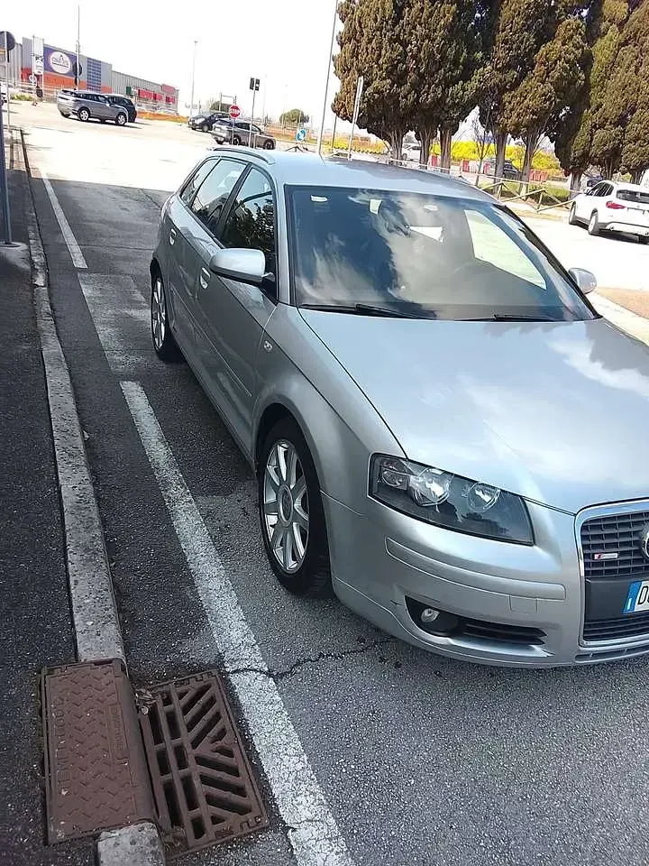 Usata Audi A3 Attraction 170 CV (125 kW) 2007 Grigio Utilitaria