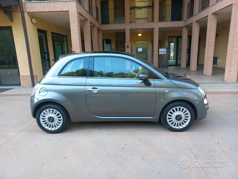 Usata Fiat 500 Lounge 69 CV (50 kW) 2009 Grigio Berlina