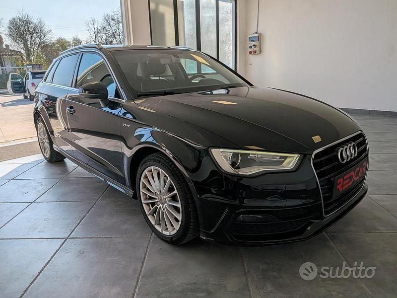 Usata Audi A3 S-Line 110 CV (80 kW) 2016 Nero Berlina