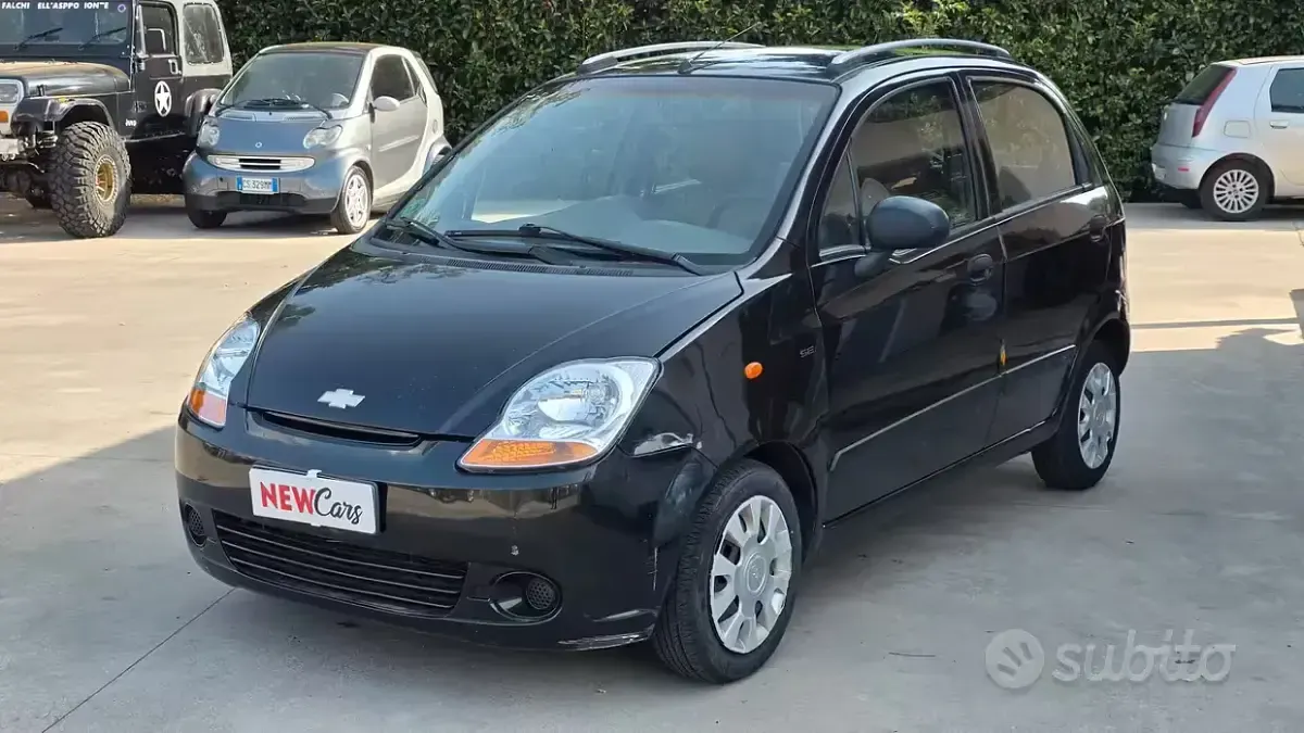 Usata Chevrolet Matiz SE 61 CV (44 kW) 2006 Nero Utilitaria