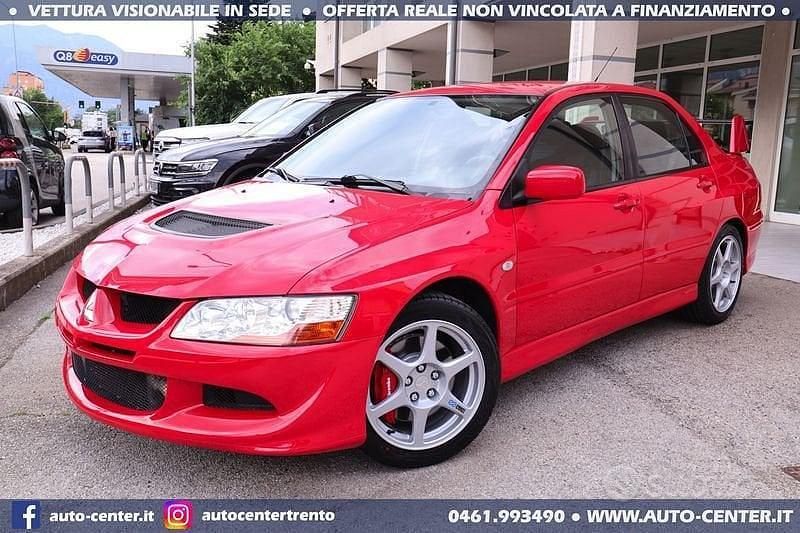 Usata Mitsubishi Lancer 265 CV (194 kW) 2005 Rosso Berlina