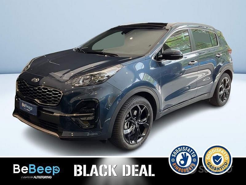 Blu metallizzato Usata 2021 Kia Sportage GT-Line SUV | 22.900 € (Buon prezzo) - Immagine 1/3