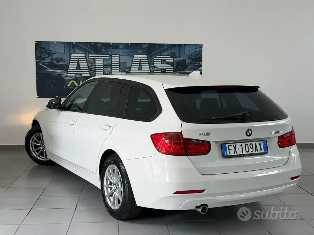 Usata BMW 316 Luxury Line 116 CV (85 kW) 2014 Bianco Station wagon