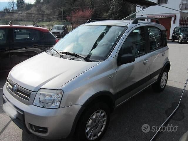 Usata Fiat Panda 4x4 Climbing 59 CV (43 kW) 2007 Grigio Utilitaria