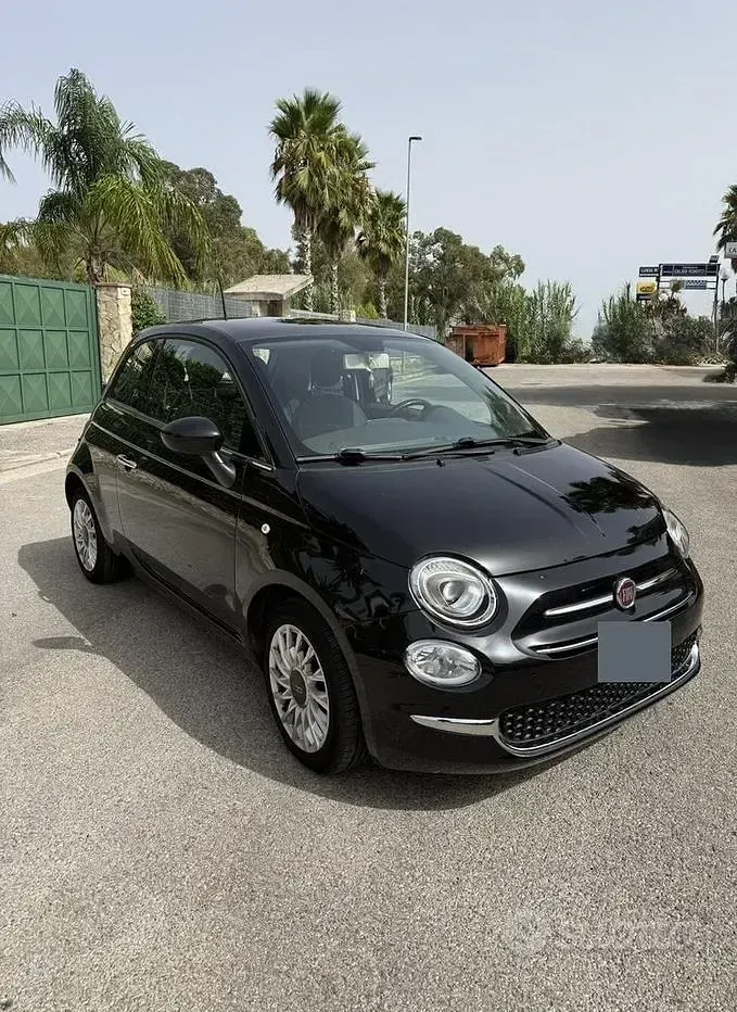 Usata Fiat 500 69 CV (50 kW) 2017 Nero Utilitaria