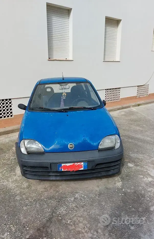 Usata Fiat 600 2004 Blu Utilitaria