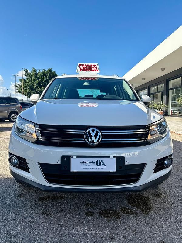 Usata VW Tiguan 140 CV (102 kW) 2013 Bianco SUV