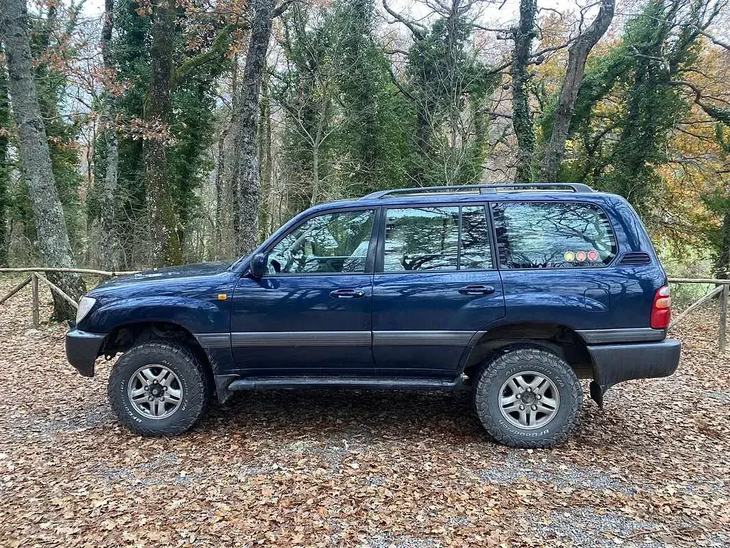 Usata Toyota Land Cruiser 204 CV (150 kW) 2001 Blu/azzurro SUV