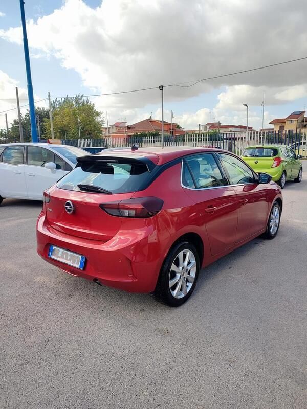 Usata Opel Corsa Elegance 75 CV (55 kW) 2020 Rosso Berlina