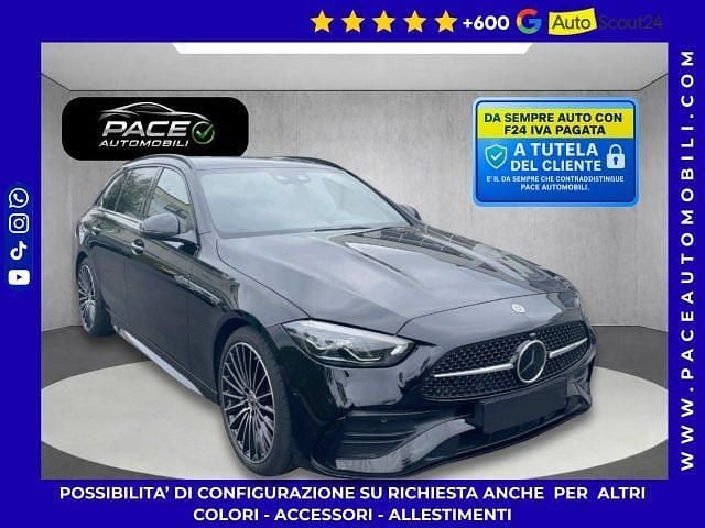 Usata Mercedes C220 Premium 200 CV (147 kW) 2024 Nero metallizzato Station wagon