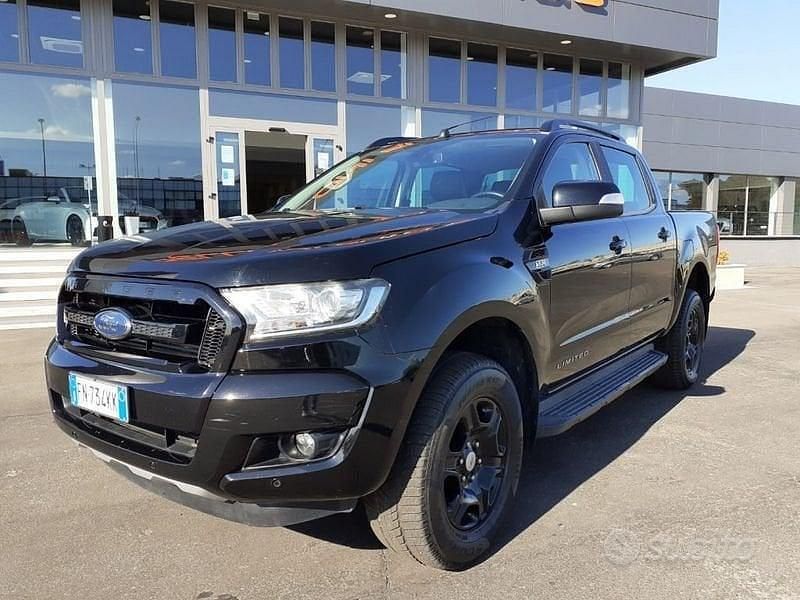 Usata Ford Ranger Limited 200 CV (147 kW) 2018 Nero Pick-up