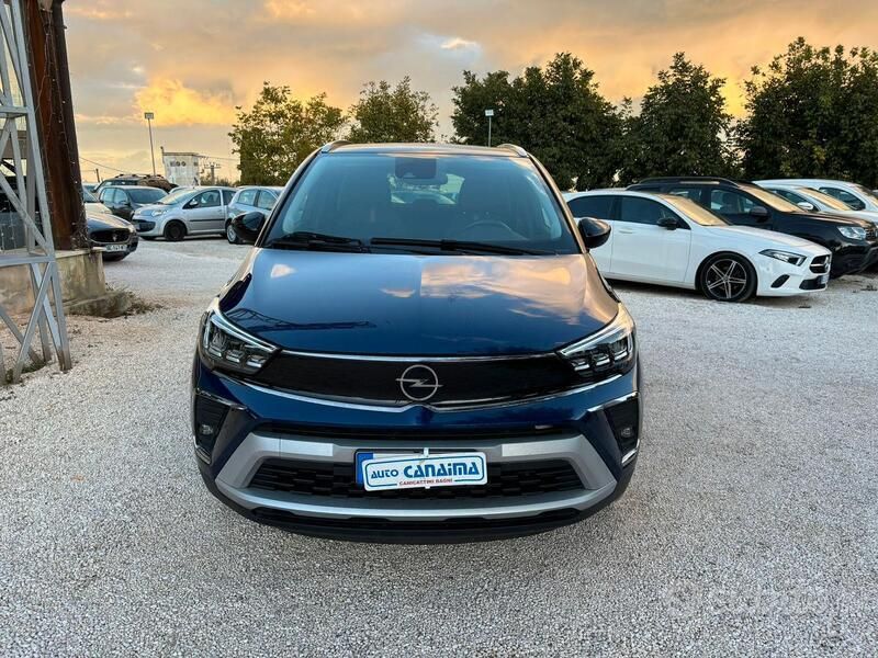 Usata Opel Crossland 120 CV (88 kW) 2021 Blu SUV