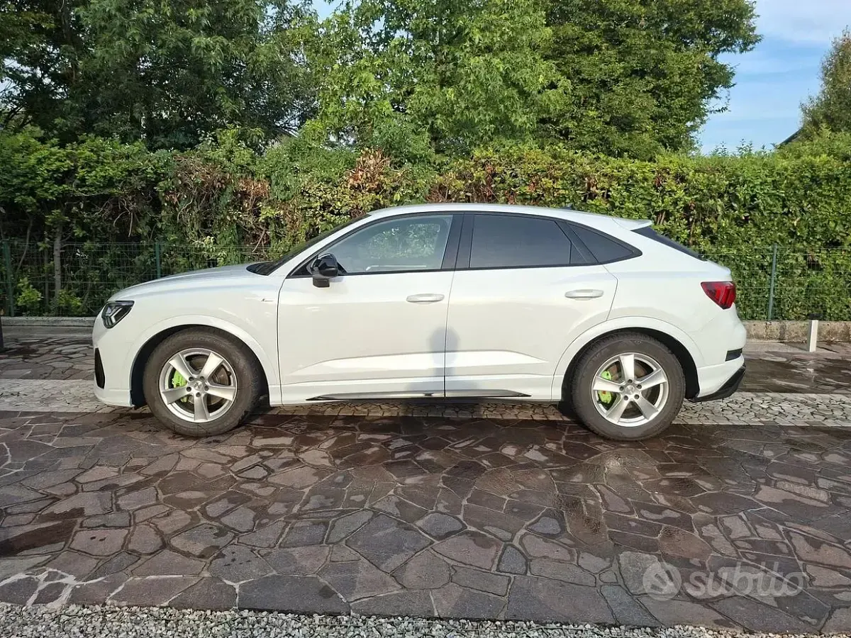 Usata Audi Q3 S-Line 150 CV (110 kW) 2020 Bianco SUV