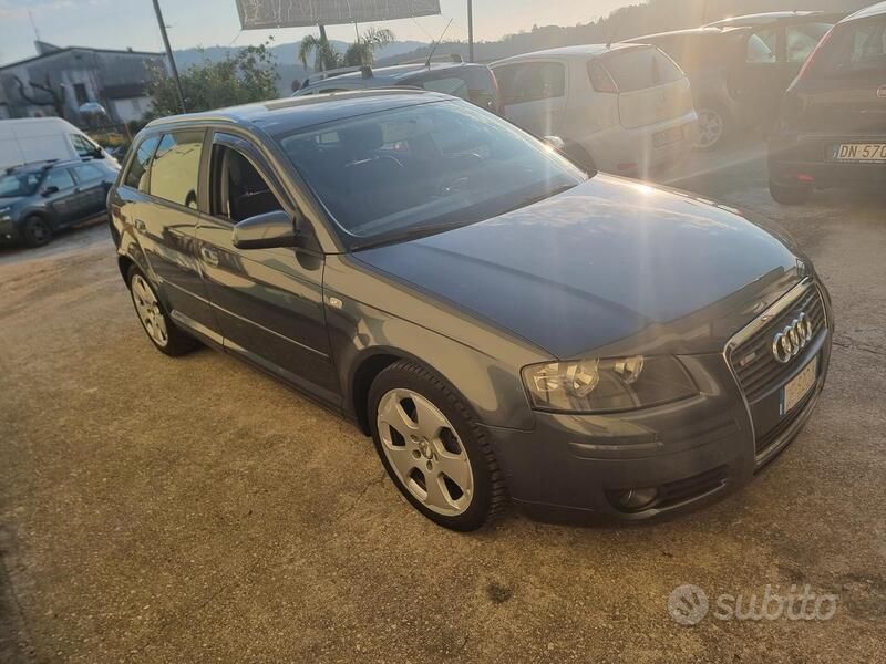 Usata Audi A3 Ambition 140 CV (102 kW) 2006 Grigio Berlina