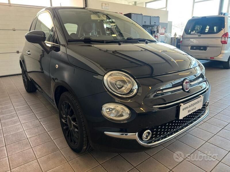 Usata Fiat 500 Lounge 69 CV (50 kW) 2016 Nero Berlina