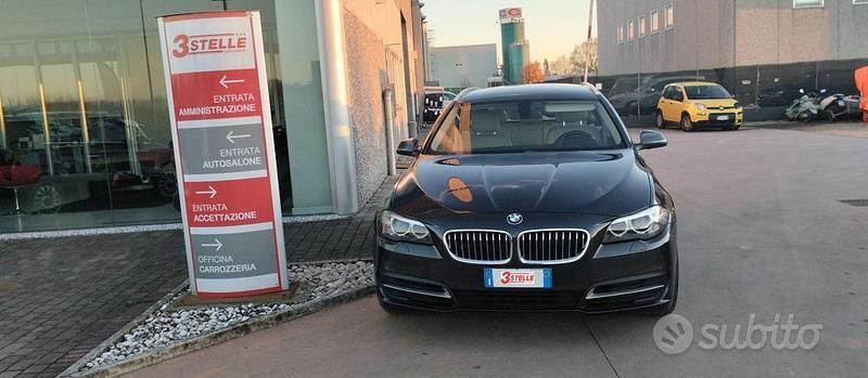 Usata BMW 520 190 CV (139 kW) 2015 Nero Station wagon