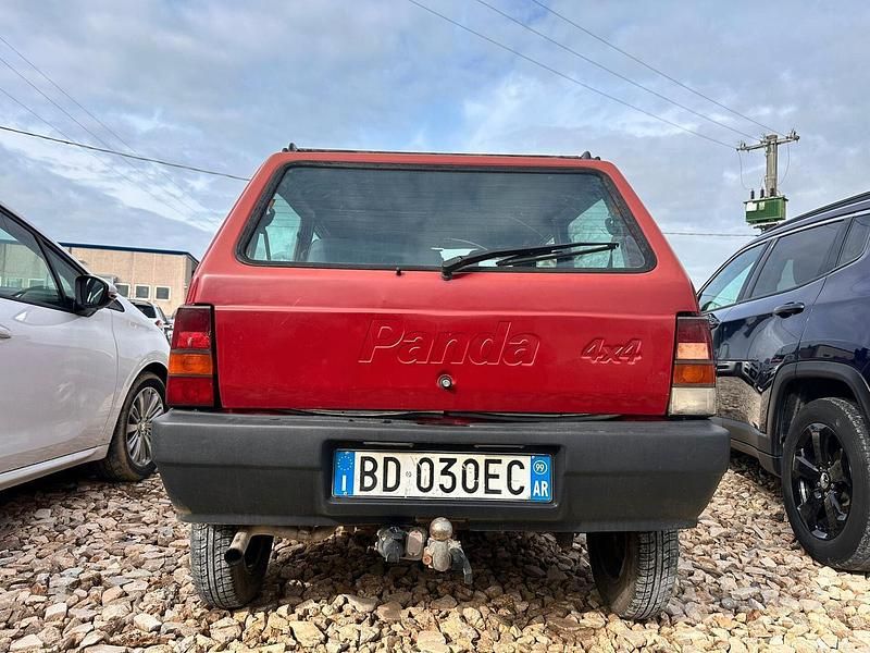Second-hand Fiat Panda 4x4 Trekking 54 CP (39 kW) 1999 Roșu Hatchback