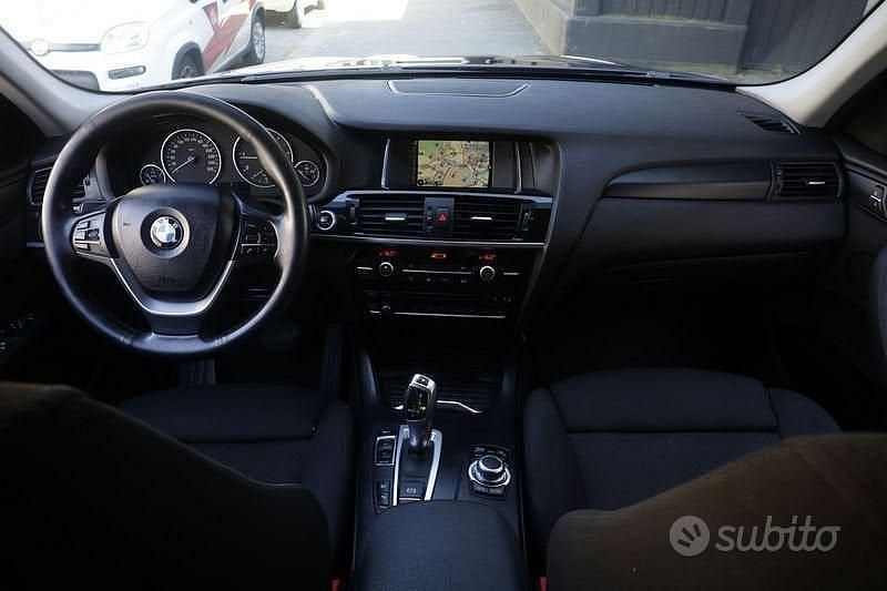 Usata BMW X3 xLine 190 CV (139 kW) 2016 Nero SUV