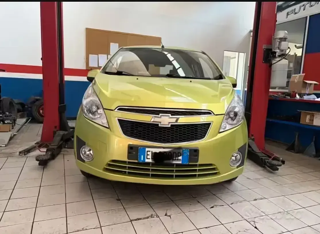 Usata Chevrolet Spark LS 68 CV (50 kW) 2013 Verde Utilitaria