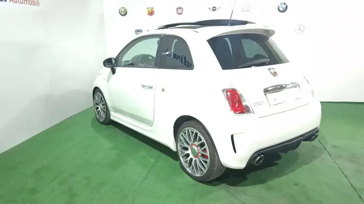 Usata Abarth 595 135 CV (99 kW) 2012 Bianco Utilitaria