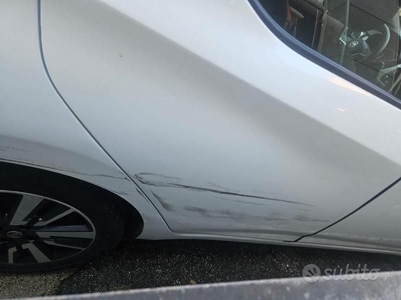 Usata Nissan Micra Acenta 2018 Bianco Berlina