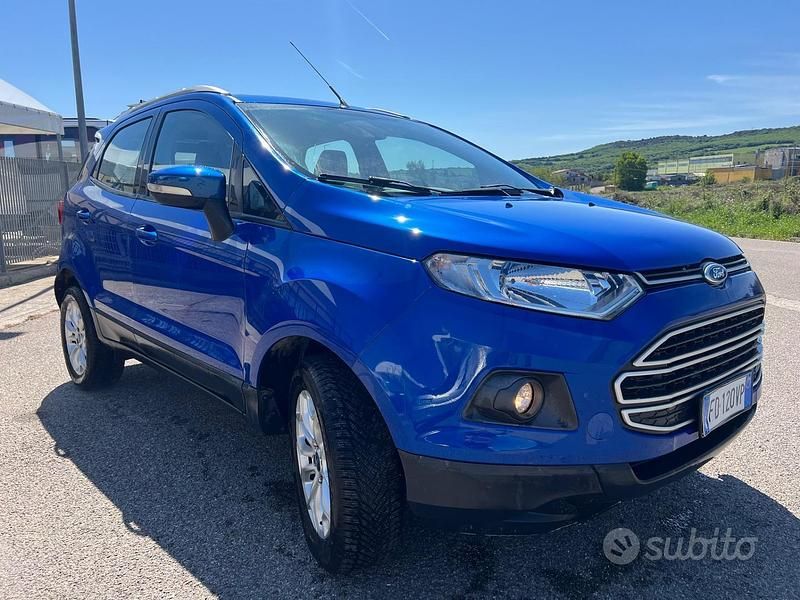 Usata Ford Ecosport Titanium 95 CV (69 kW) 2015 Blu SUV