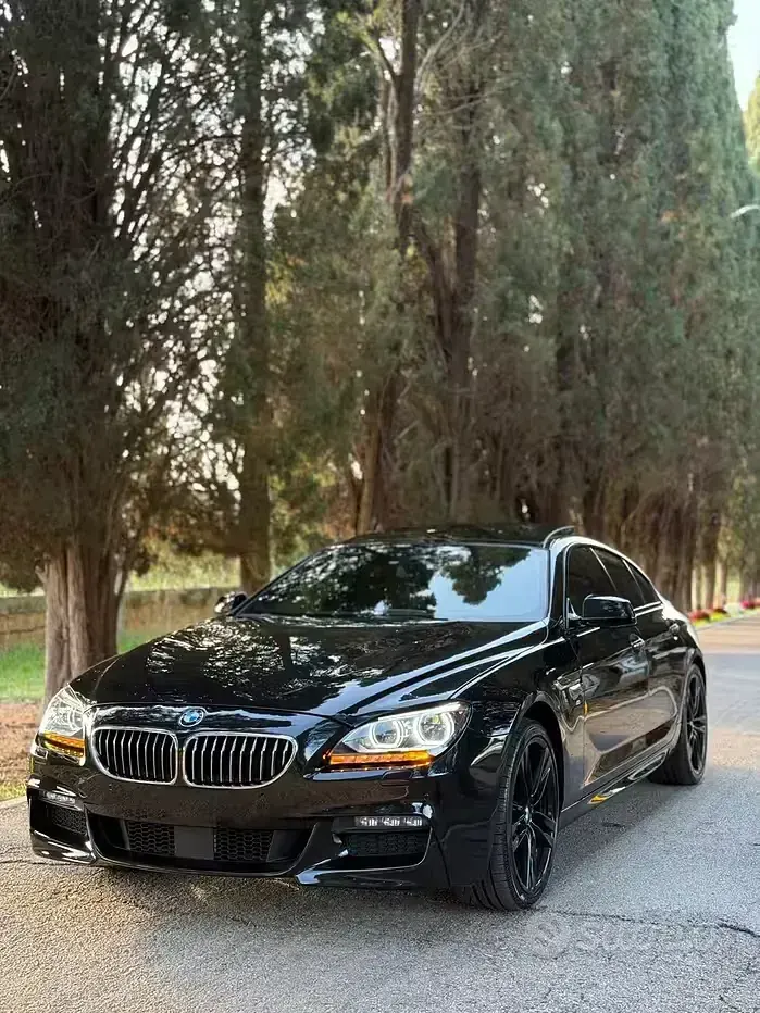 Usata BMW 640 M Sport 313 CV (230 kW) 2014 Nero Coupé