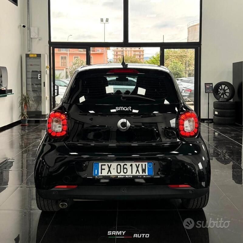 Usata Smart ForFour Brabus 71 CV (52 kW) 2018 Nero Utilitaria