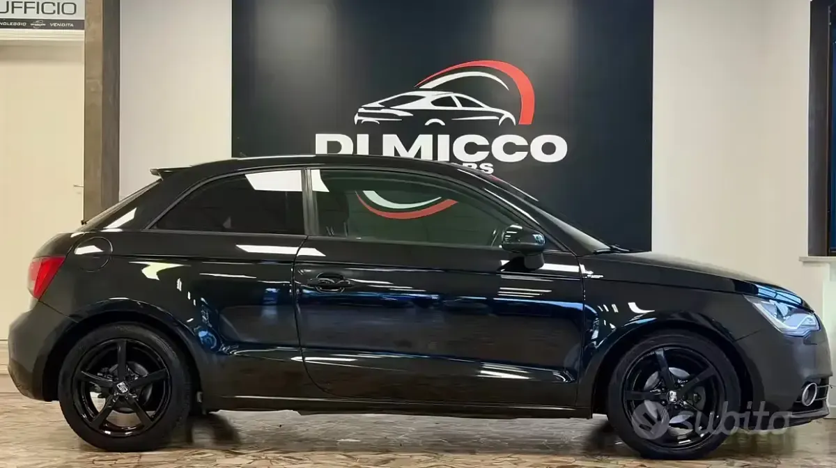 Usata Audi A1 Admired 90 CV (66 kW) 2014 Nero Utilitaria