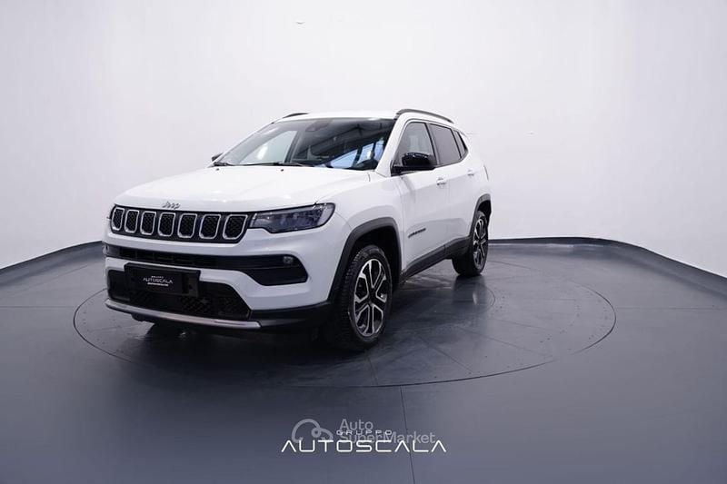 Bianco Usata 2023 Jeep Compass Limited SUV | 23.990 € (Ottimo prezzo) - Immagine 1/4