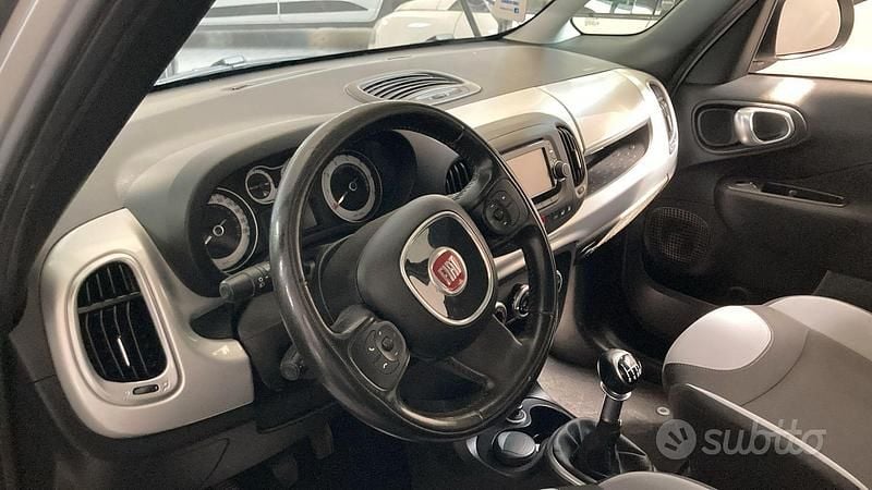 Usata Fiat 500L Easy 80 CV (58 kW) 2017 Argento Monovolume