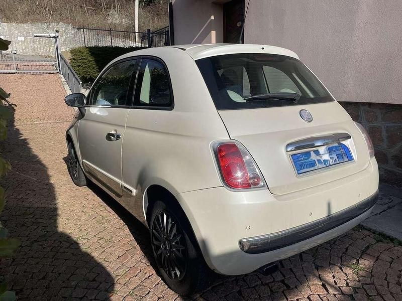 Usata Fiat 500 Lounge 69 CV (50 kW) 2009 Bianco Cabrio