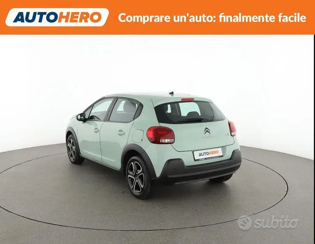 Usata Citroën C3 83 CV (61 kW) 2019 Verde Utilitaria