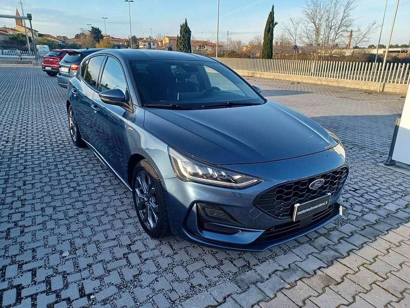 Usata Ford Focus ST-Line X 125 CV (91 kW) 2023 Blu Berlina