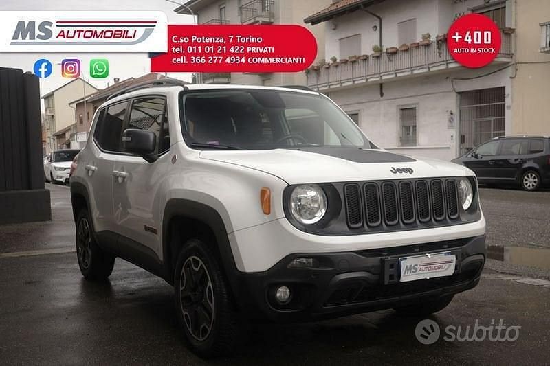 Usata Jeep Renegade Trailhawk 170 CV (125 kW) 2017 Bianco SUV
