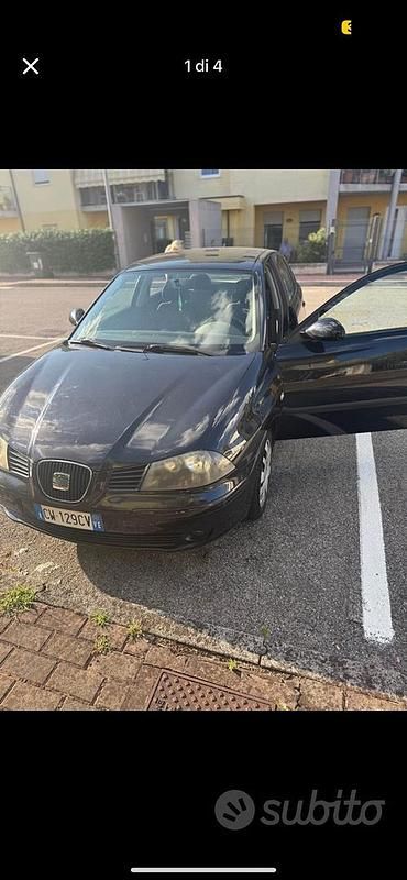 Usata Seat Ibiza 75 CV (55 kW) 2005 Nero Utilitaria