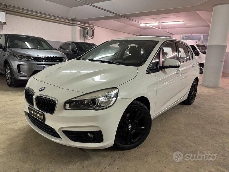 Usata BMW 220 Active Tourer Advantage 192 CV (141 kW) 2017 Bianco Monovolume