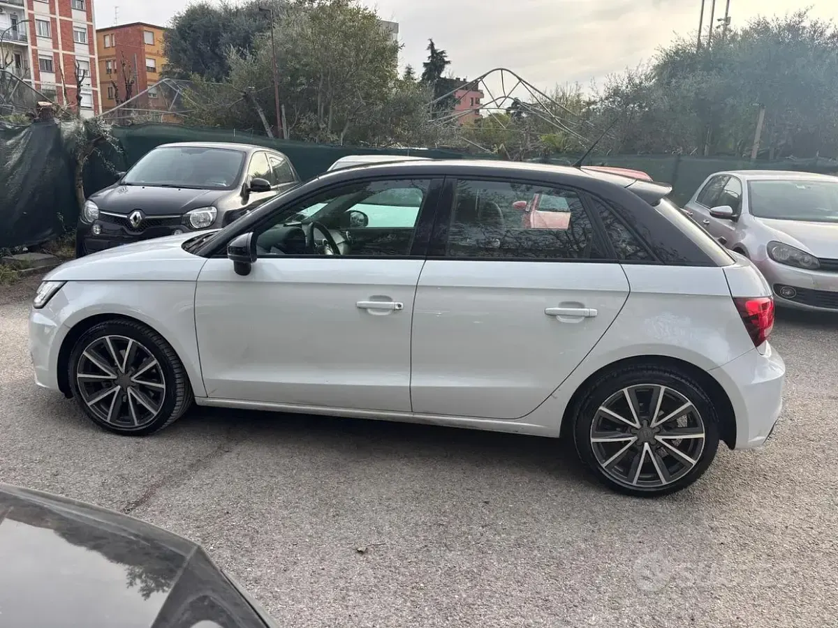 Usata Audi A1 116 CV (85 kW) 2015 Bianco Utilitaria