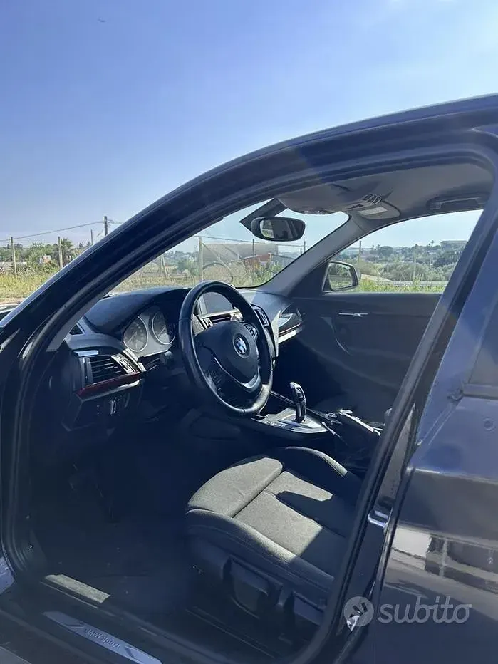 Usata BMW 118 143 CV (105 kW) 2014 Nero Utilitaria