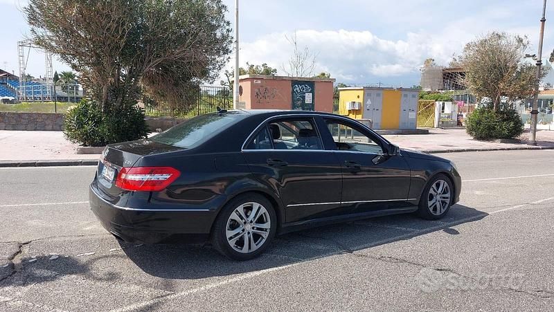 Usata Mercedes E220 2012 Nero Berlina