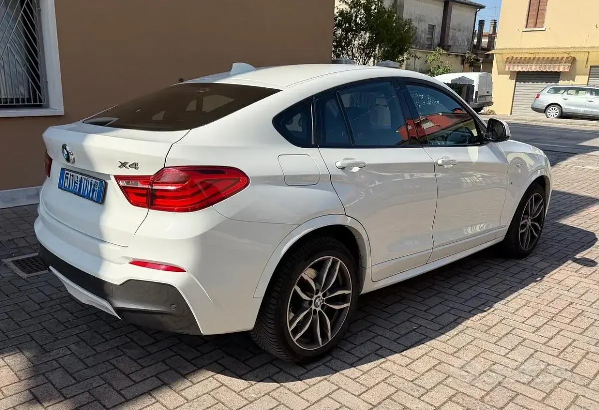 Usata BMW X4 M Sport 190 CV (139 kW) 2015 Bianco SUV