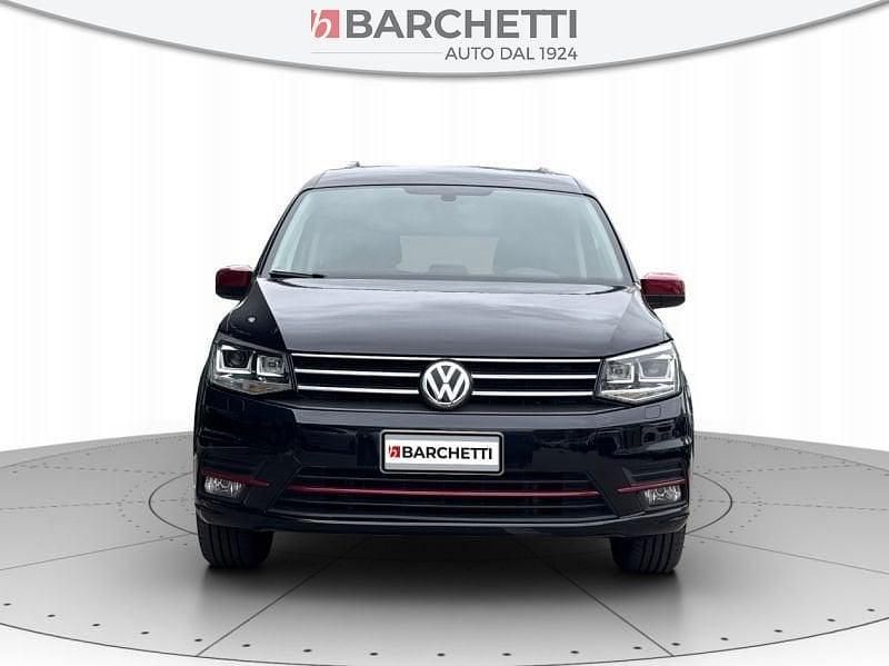 Usata VW Caddy Edition 102 CV (75 kW) 2018 Nero Monovolume