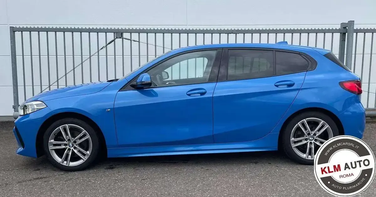 Usata BMW 118 M Sport 140 CV (102 kW) 2020 Blu misano Berlina