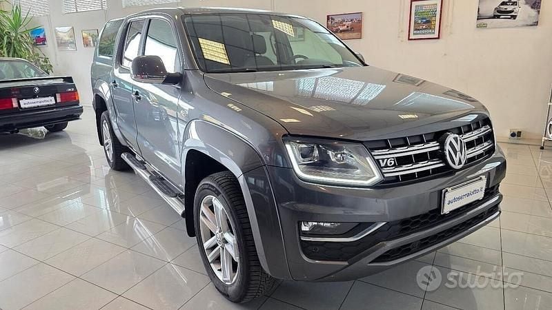 Usata VW Amarok 224 CV (164 kW) 2018 Grigio Pick-up