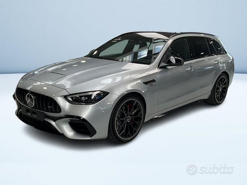 Grigio Usata 2024 Mercedes C63 S E Performance AMG Station wagon | 109.100 € - Immagine 1/4