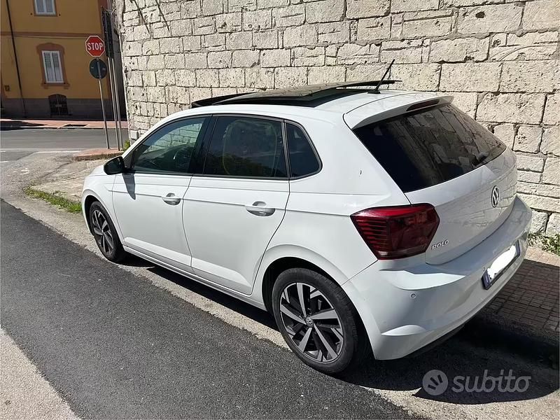 Usata VW Polo 95 CV (69 kW) 2018 Bianco Utilitaria