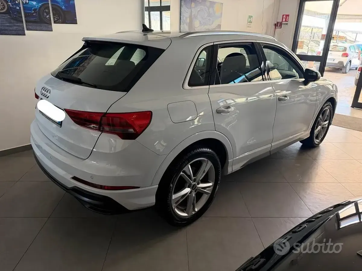 Usata Audi Q3 S-Line 150 CV (110 kW) 2022 Bianco SUV