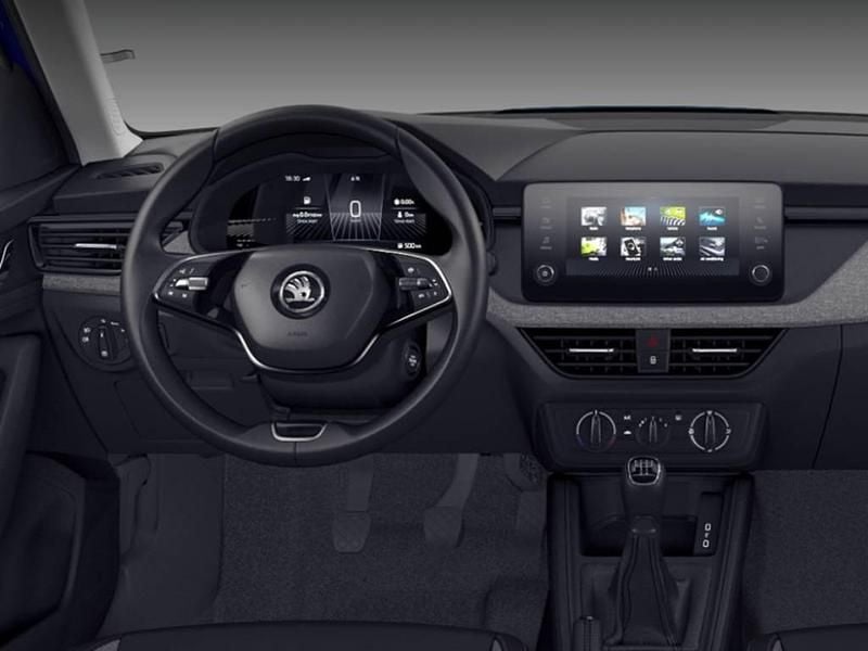 Nuova Skoda Kamiq Selection 116 CV (85 kW) 2026 Blu race metallizzato nero tulipano perl SUV