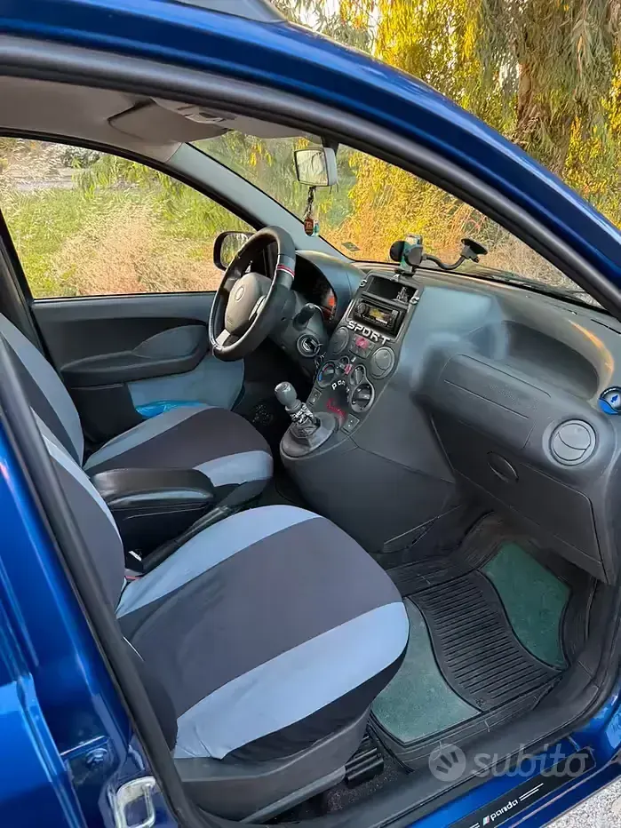 Usata Fiat Panda 60 CV (44 kW) 2008 Bluazzurro Utilitaria